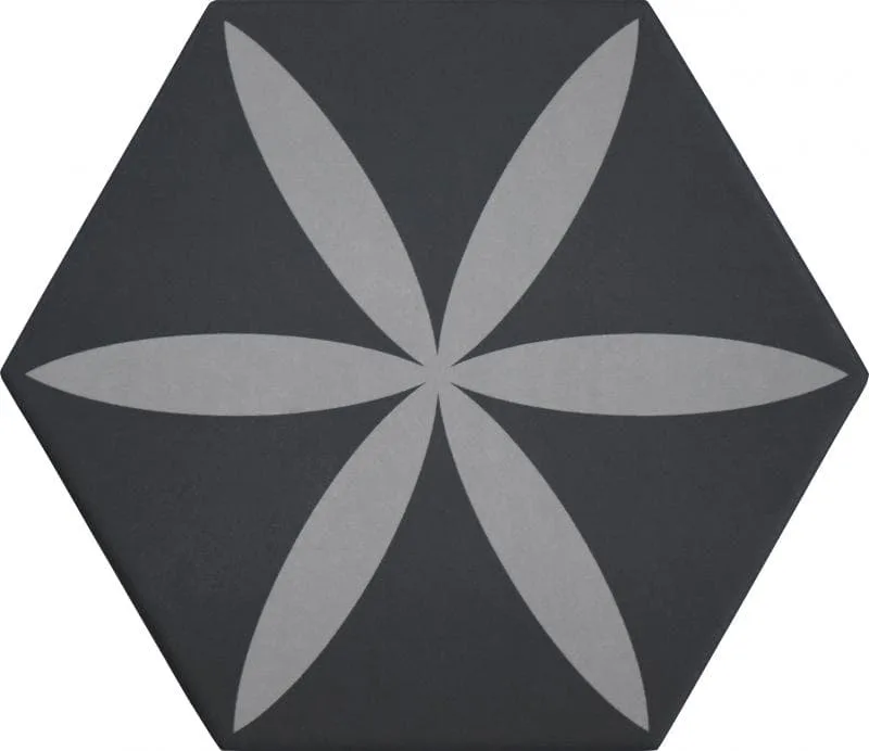 Настенная / напольная плитка (керамогр) Oslo Raido black 20x17,3 - Heralgi CAT-c57354c479a49ea6