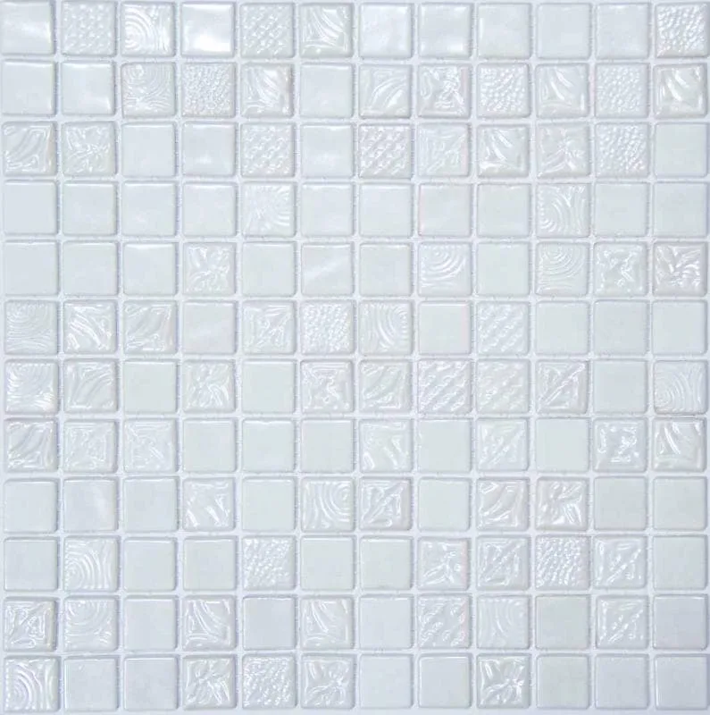 Стеклянная мозаика Pandora Bianco 50% 31,6x31,6 - Mosavit CAT-5712072813346eb1