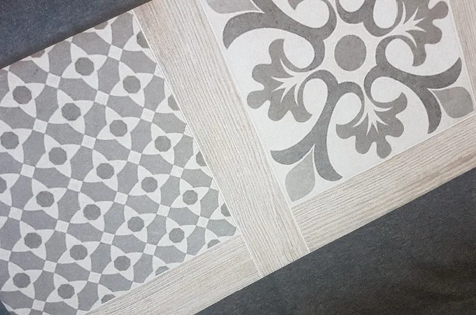 Напольная настенная плитка Ibiza decor gris 30x60 - New Tiles CAT-d8d094471a7340a8