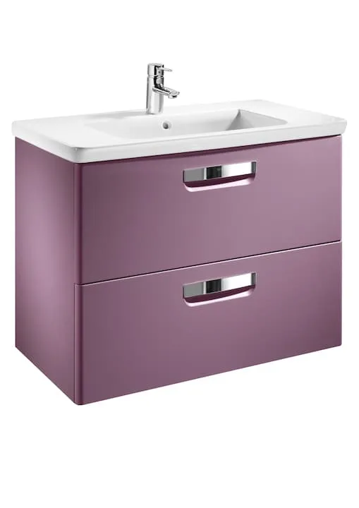 Тумба с раковиной, фиолетовая The Gap 70 см - Roca CAT-b43f9c4731ba885f
