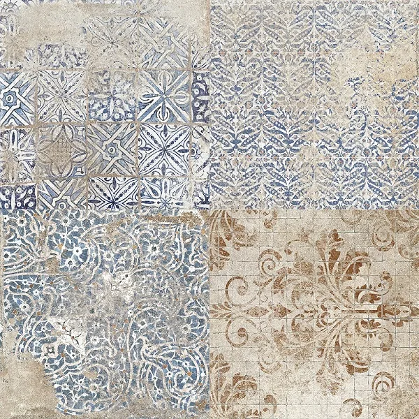 Напольная плитка (керамогранит) Mediterranea, Tabarca decors 45x45 - Mykonos CAT-5cff41d57451277f