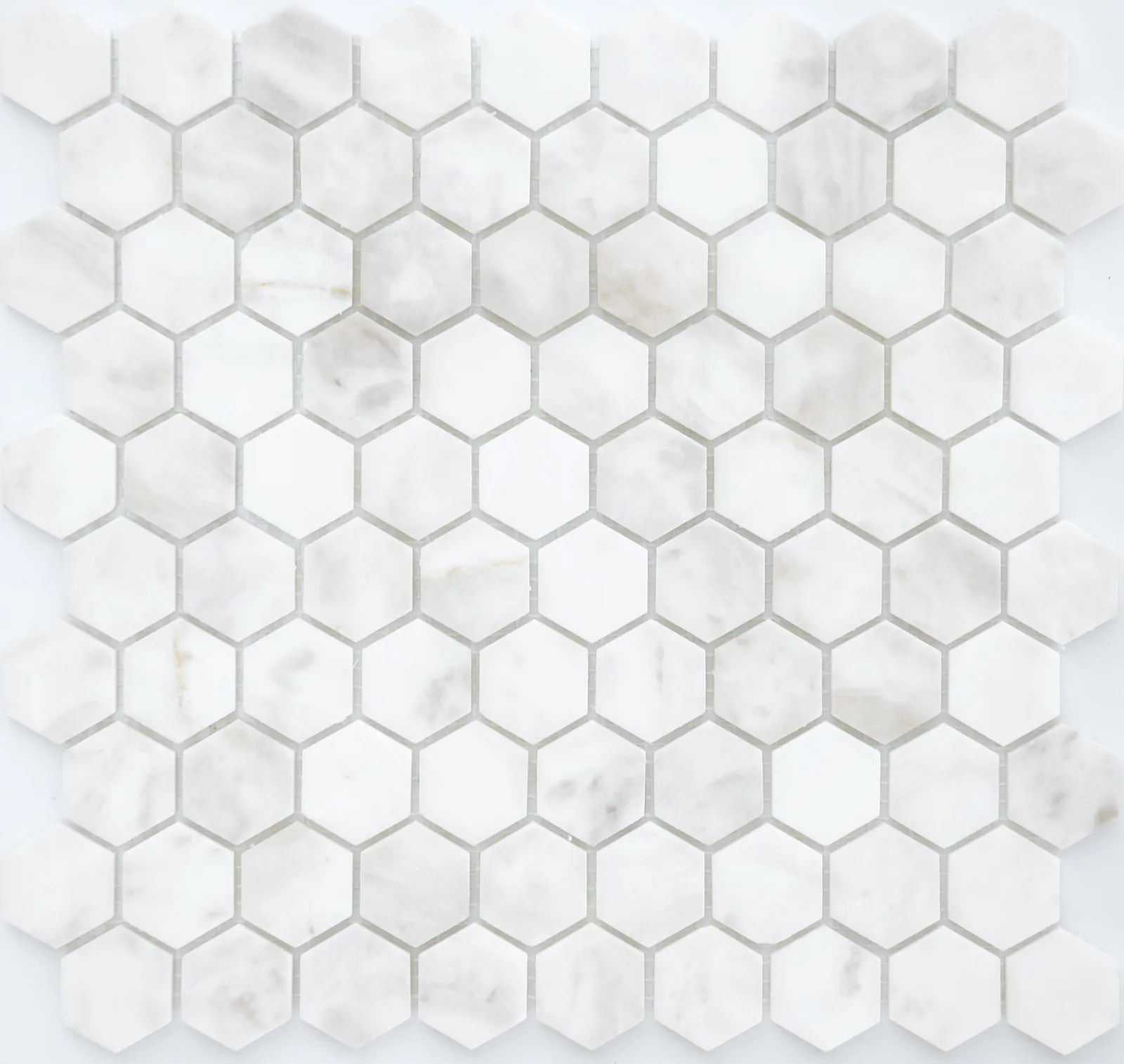 Dolomiti bianco MAT hex 18x30x6 (ПУ). Фото 1 из 2