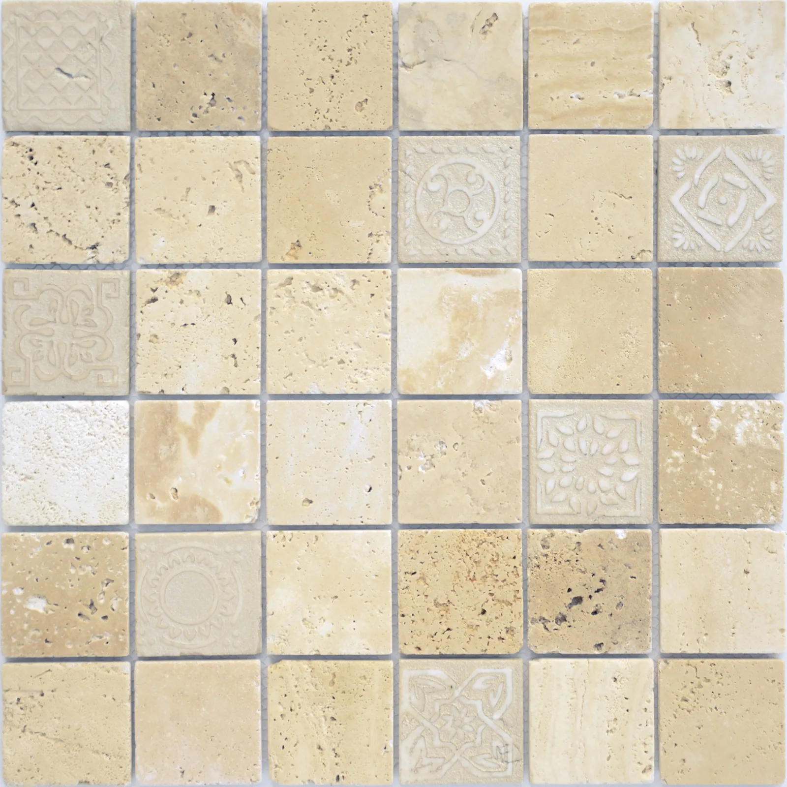 Art Travertino Beige MAT 48x48x8 CAT-5219f4836b72bee0