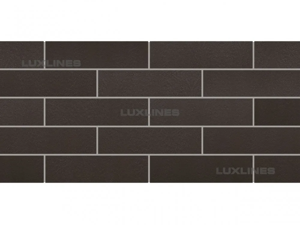 Natural Brown DURO плитка фасадная структурная 6,5х24 100014