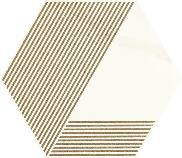 Calacatta Hexagon мат. A 17,1x19,8 411860
