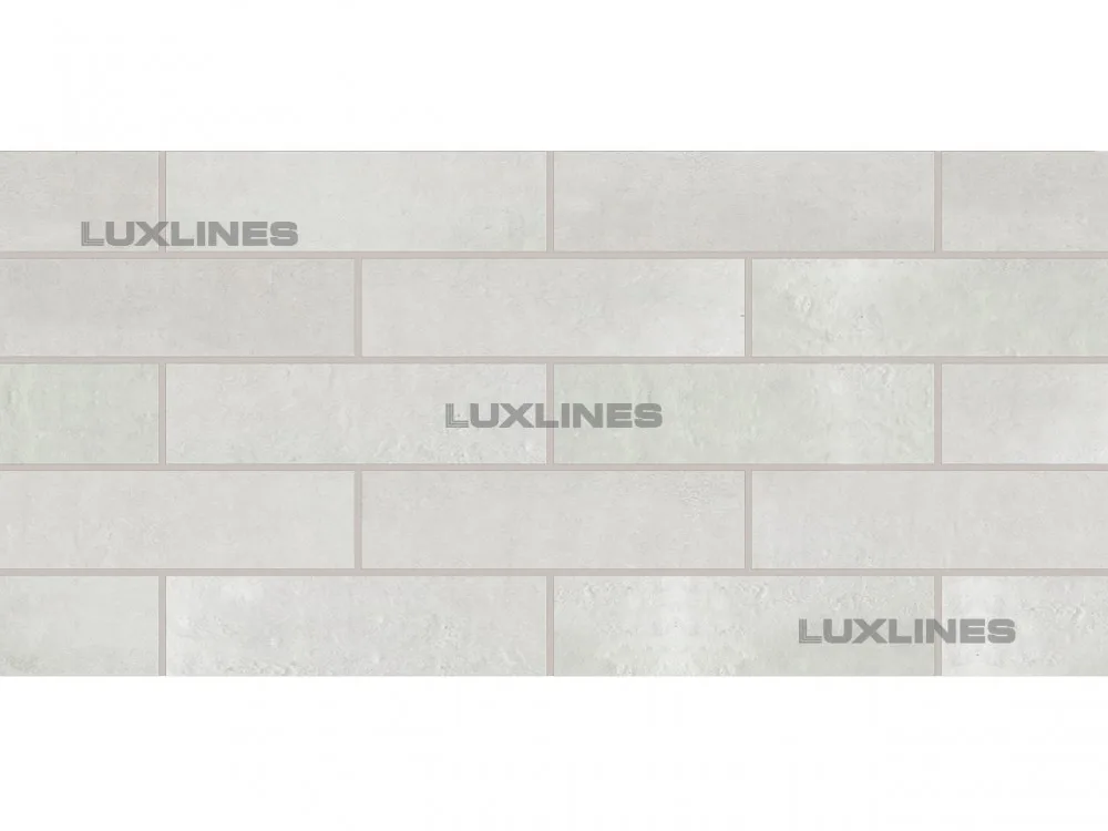 Scandiano Bianco плитка фасадная структурная 6,5х24 409055