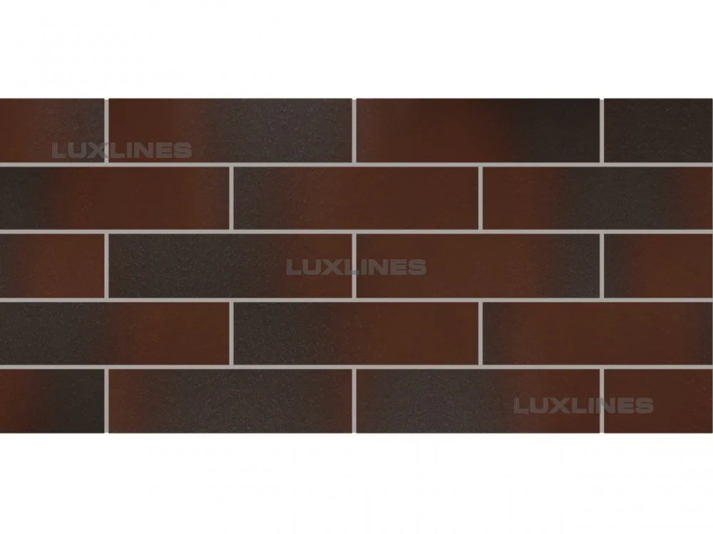 Cloud Brown DURO плитка фасадная структурная 6,5х24 10010