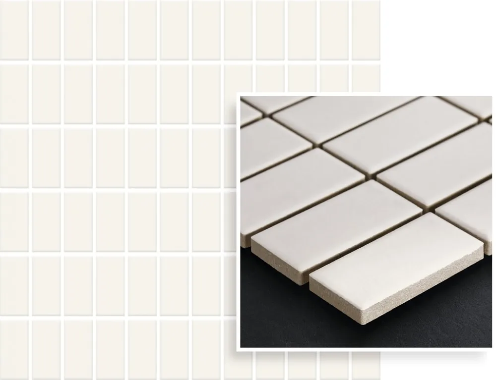 Albir Bianco мозаика 29,8x29,8 (чип 2,3x4,8) 405654