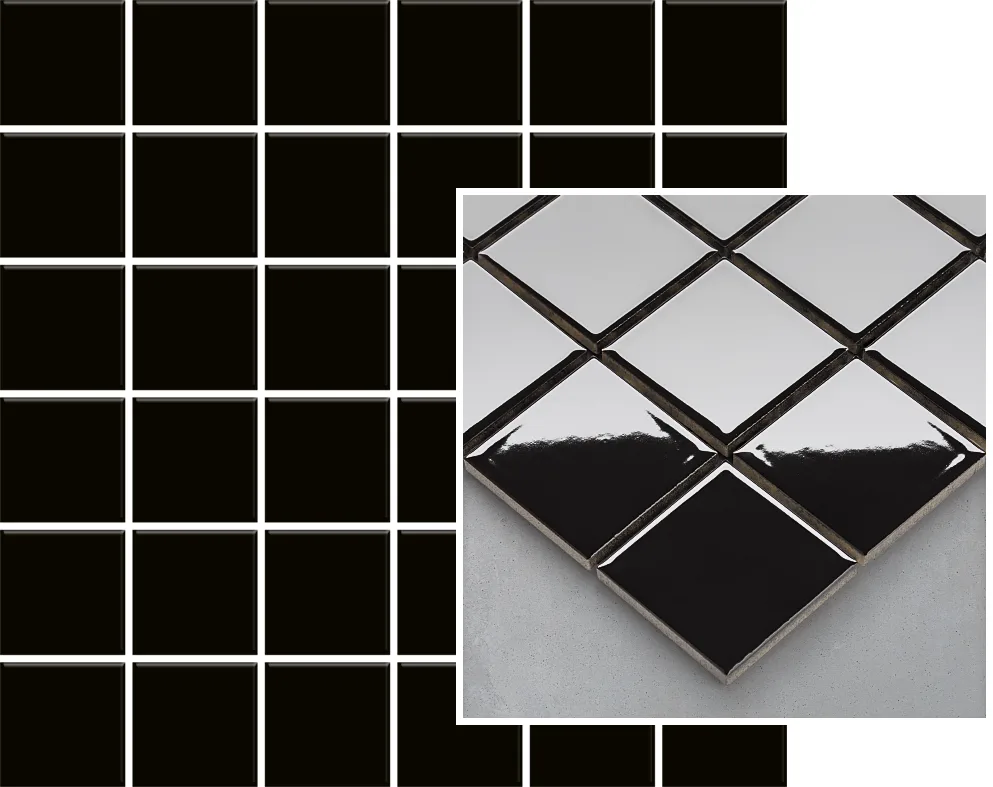Altea Nero мозаика 29,8x29,8 (чип 4,8x4,8) 405858