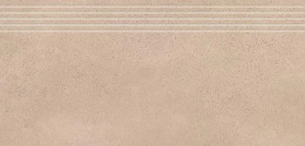 Silkdust Beige Stopnica Prosta Nacinana Mat. Ступень простая 29,8х59,8 655318