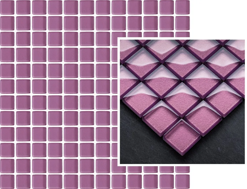 Uniwersalna Mozaika Szklana Wrzos Мозаика 29,8х29,8 (чип 2,3*2,3) 406009