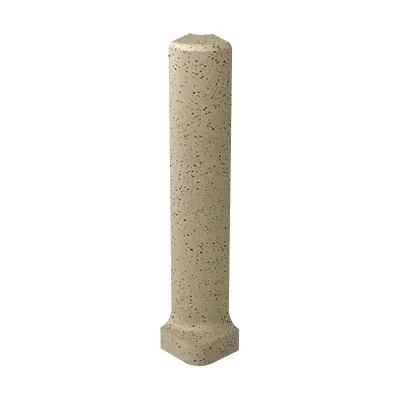 Bazo Beige Profil Zewnetrzny Sol-Pieprz Mat. Вставка 3х10 912536