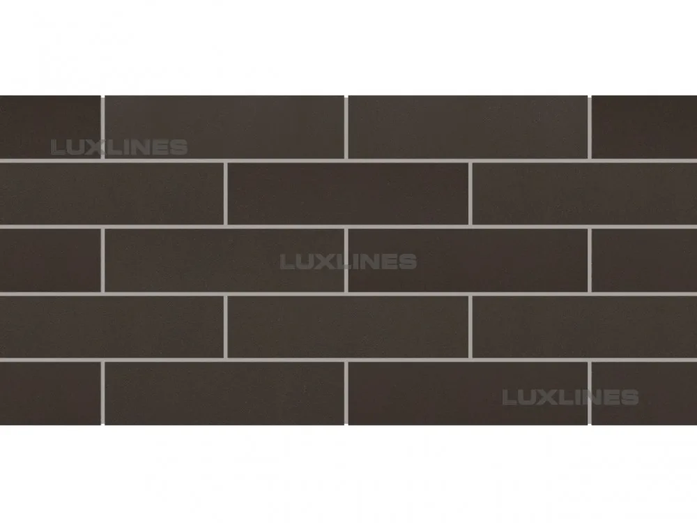 Natural Brown (Plain) плитка фасадная гладкая 6,5х24 100021