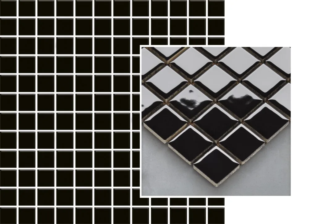 Altea Nero мозаика 29,8x29,8 (чип 2,3x2,3) 405852