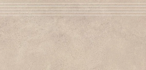 Silkdust Light Beige Stopnica Prosta Nacinana Mat. Ступень простая 29,8х59,8 655325