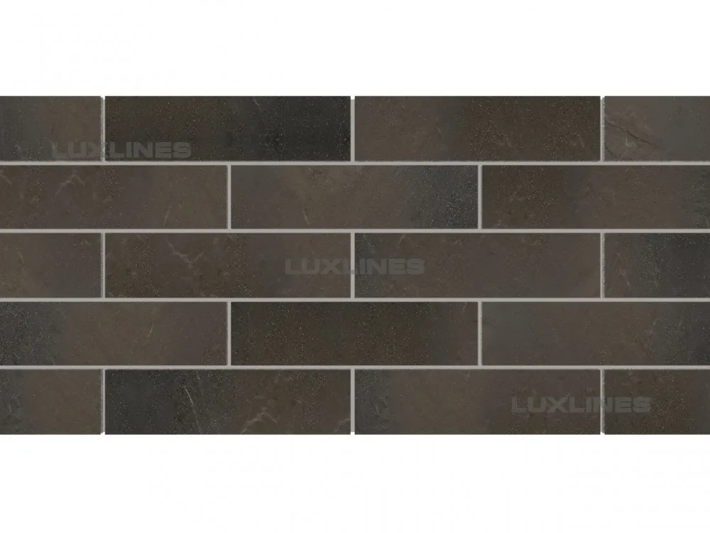 Semir Grafit плитка фасадная структурная 6,5х24 5255