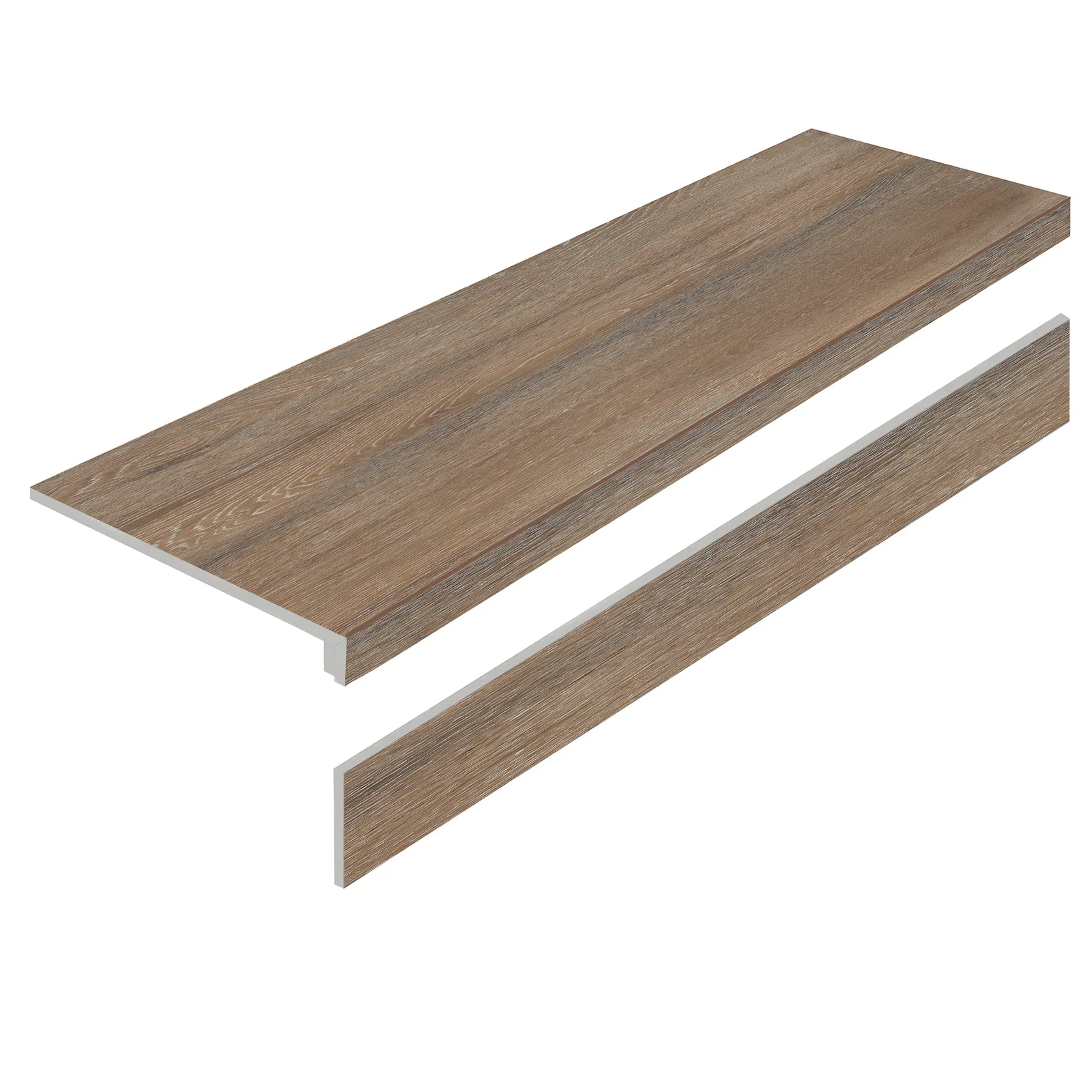 AMAZON WOOD NATURAL 32X120 MATT с подступенником. Фото 1 из 3