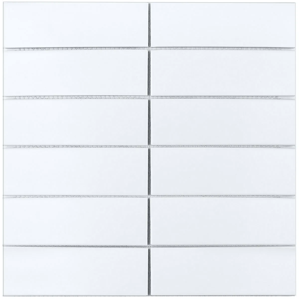 Brick White Glossy 45x95. Фото 1 из 8