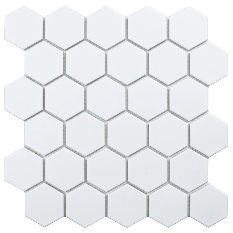 Hexagon small White Matt 51x59 CAT-307bdfc3bcb15c5a