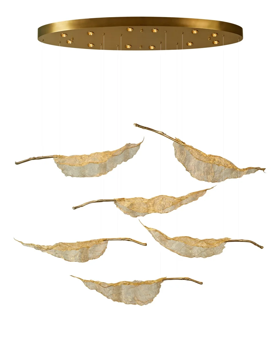 Люстра подвесная Stilfort 4065/05/12PL коллекции Brass Lace / Брасс Лэйс 4065/05/12PL