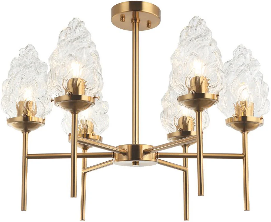 Люстра на штанге Stilfort 2152/05/06P серия Cream / Крем. Фото 1 из 2