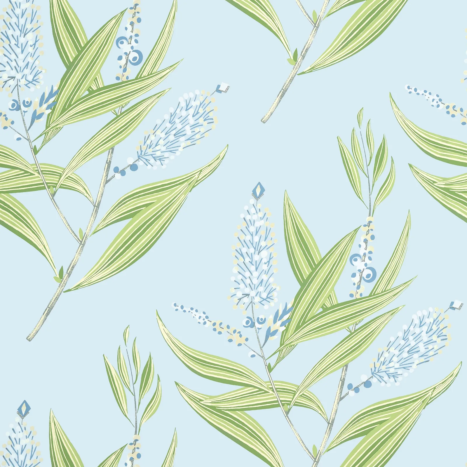 WINTER BUD - Soft Blue AT23133