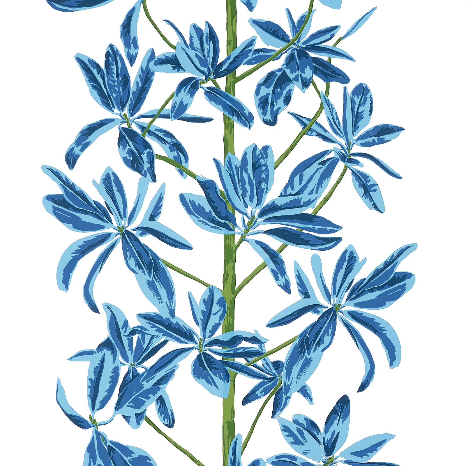 MANGROVE TREE - Blue and White T45032
