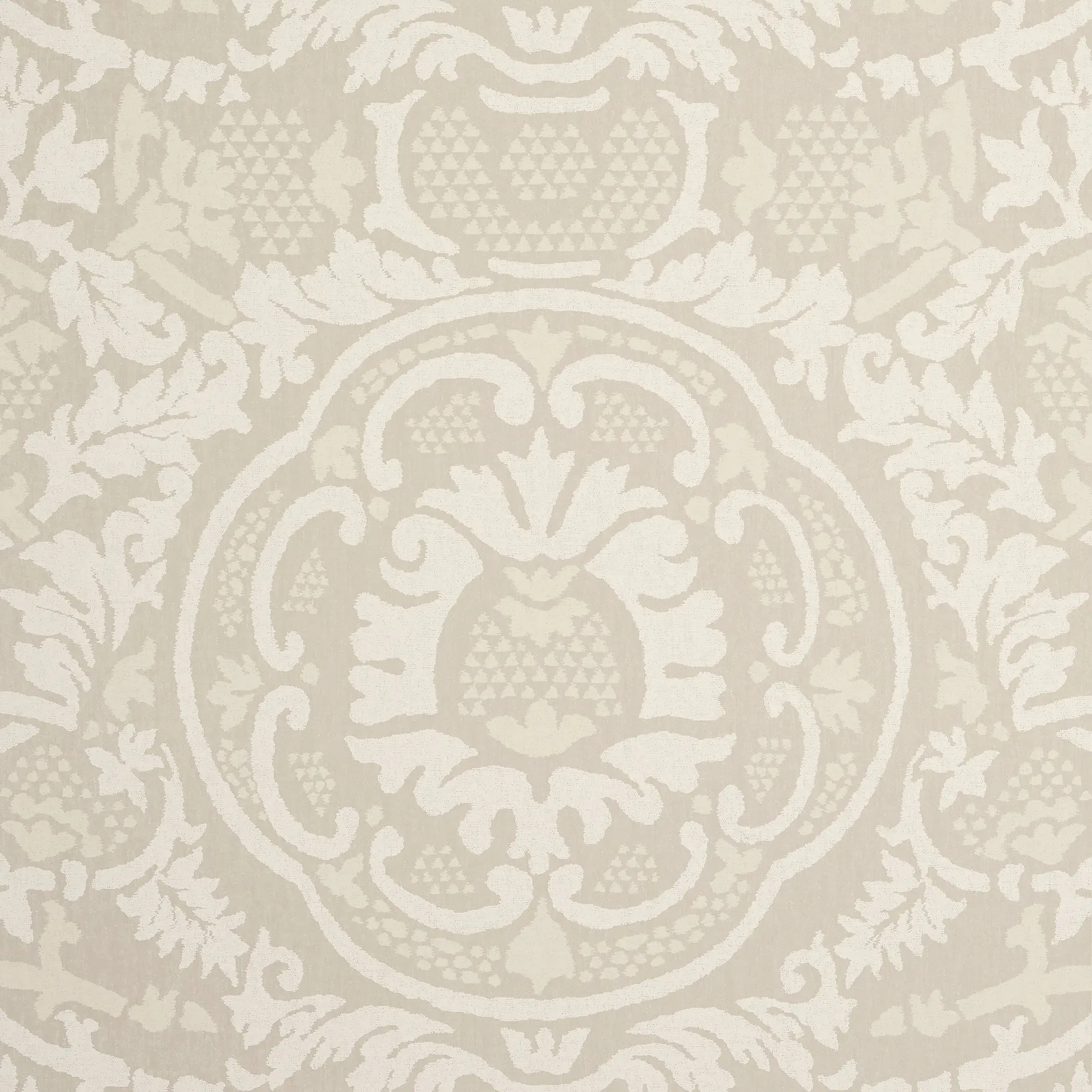EARL DAMASK - Flax T10841