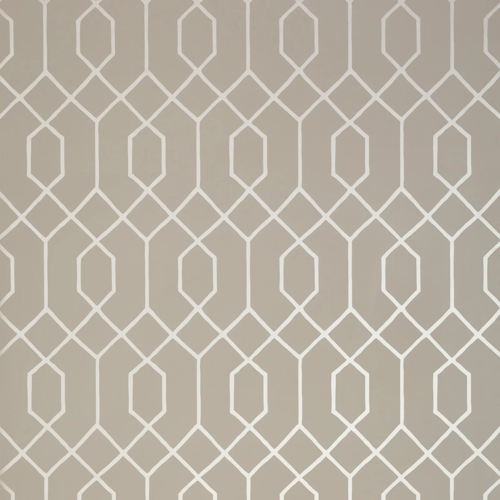 LA FARGE - Metallic Pewter on Taupe T35203