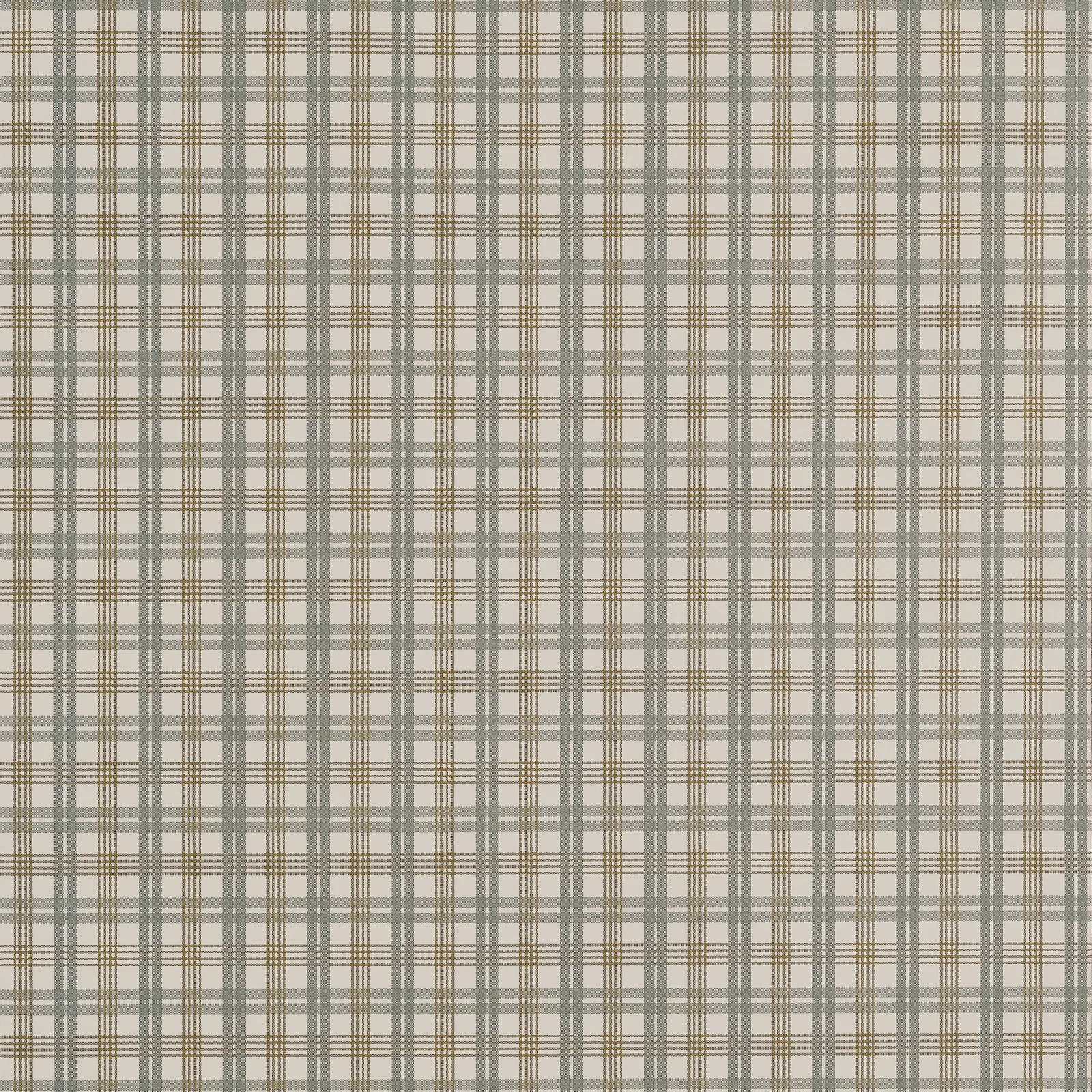 HUNTLEY PLAID - Grey and Beige T44054