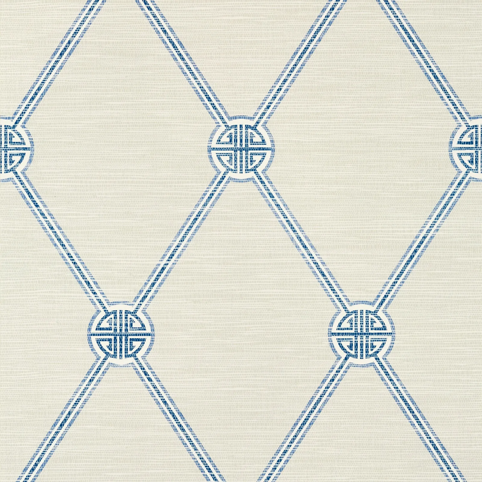 TURNBERRY TRELLIS - Beige and Blue. Фото 1 из 1