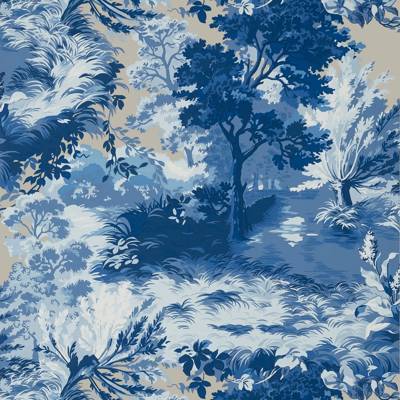 LINCOLN TOILE - Blue and Flax. Фото 1 из 1