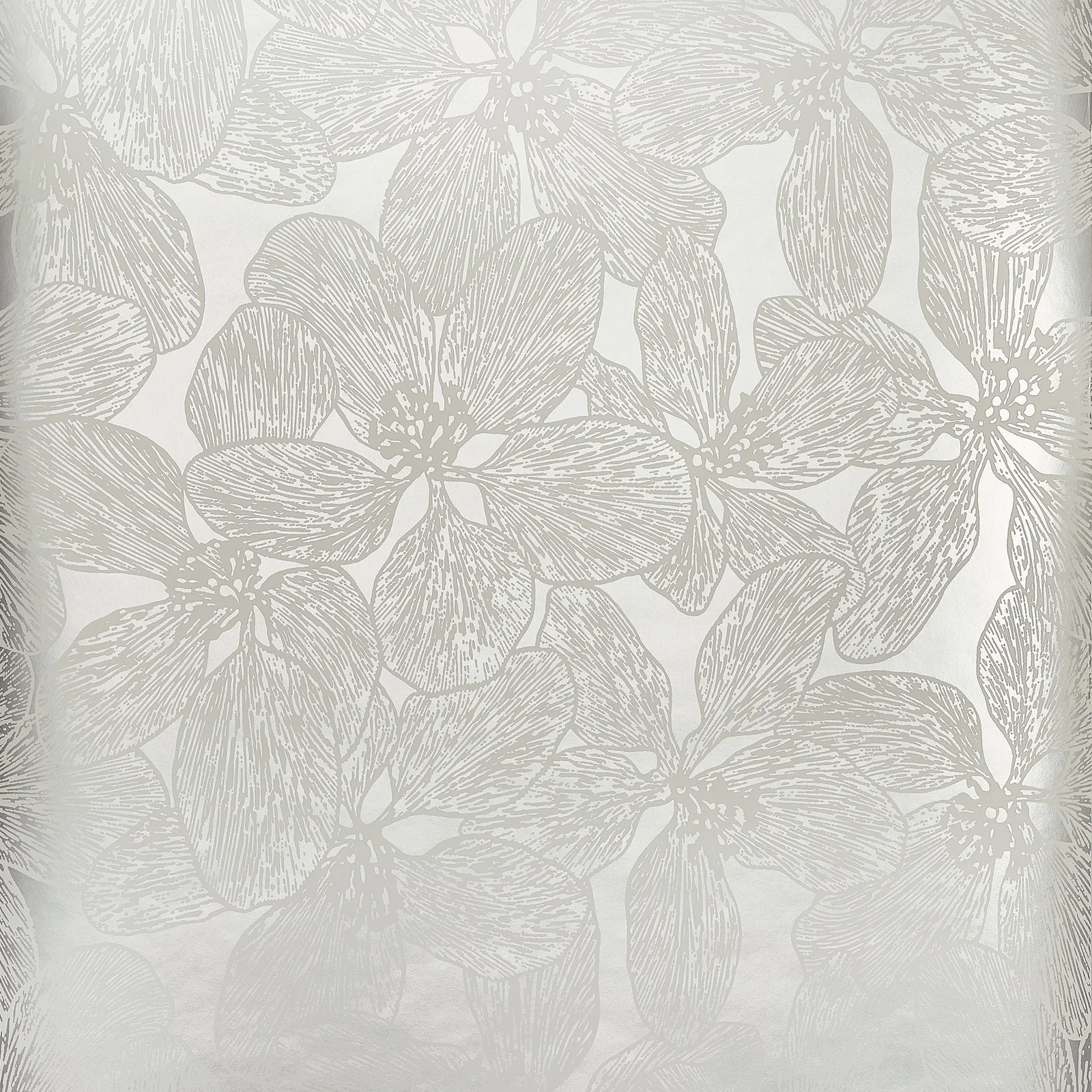 ISLAND ORCHID - Metallic Silver T15850