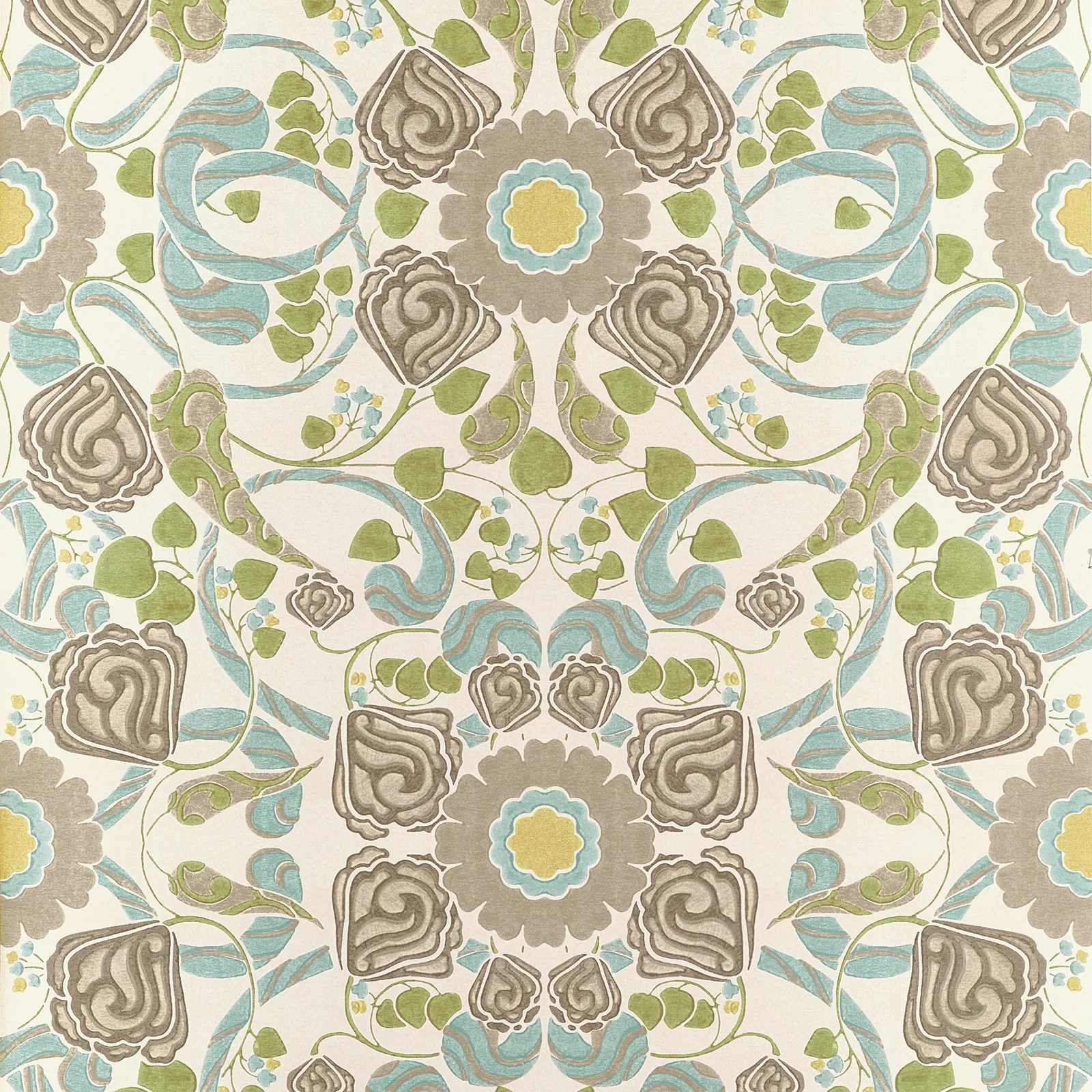 MARGAUX - Beige and Yellow T14648