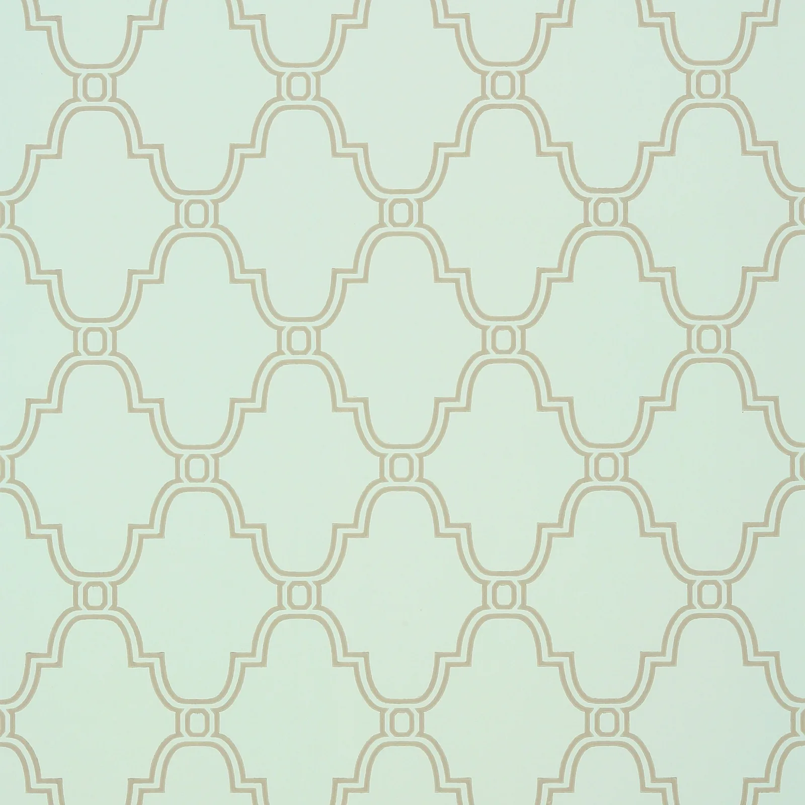 STANBURY TRELLIS - Linen on Aqua. Фото 1 из 1