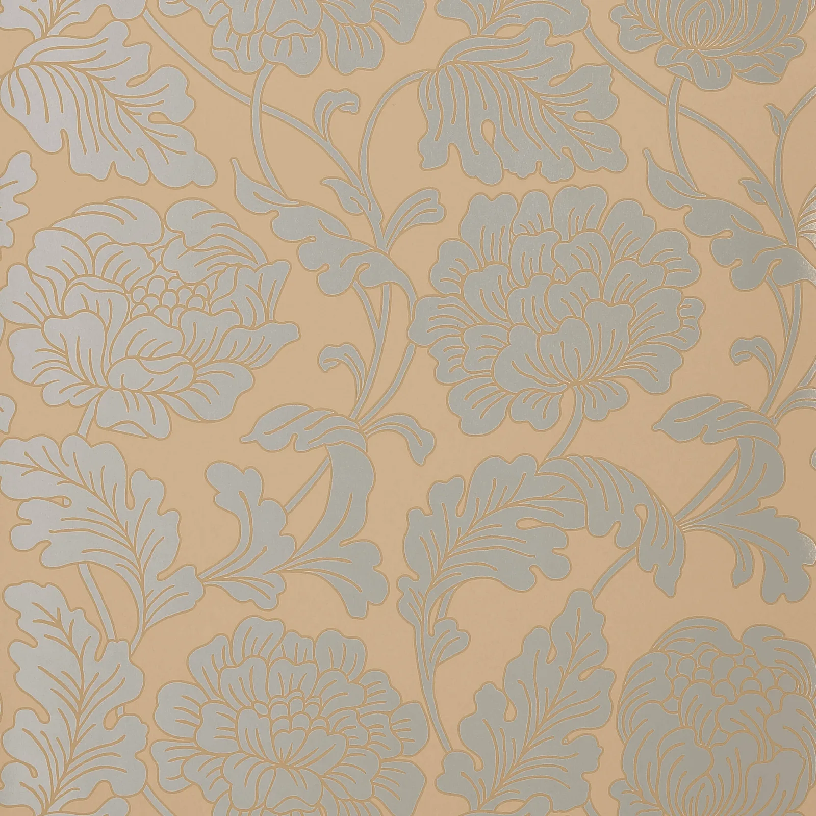 HATHAWAY - Silver on Taupe T10078
