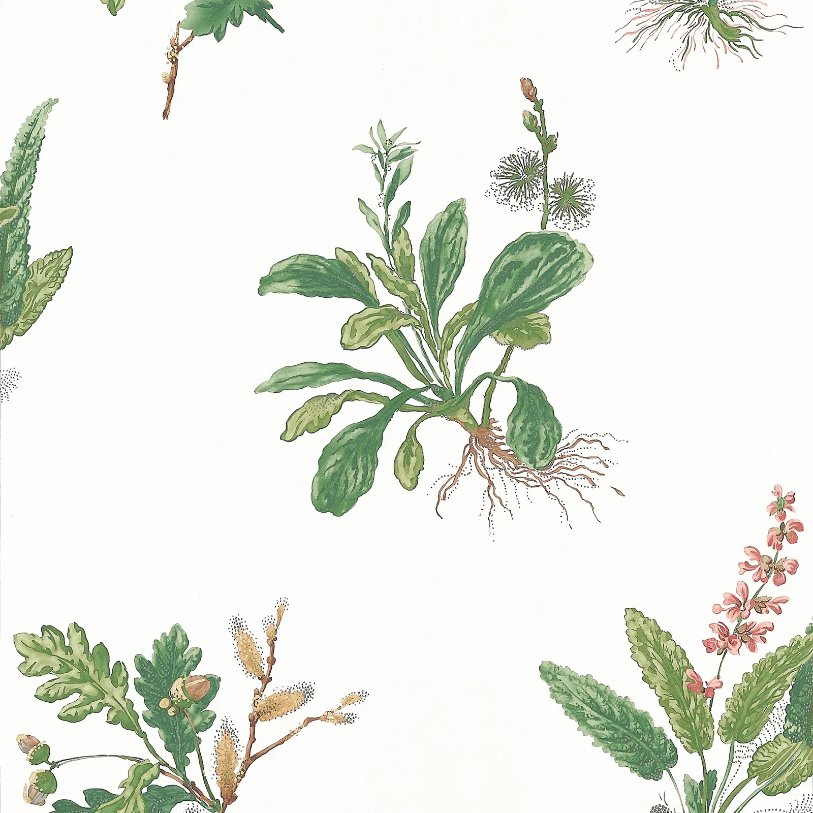 WOODLAND - Green and Blush. Фото 1 из 1