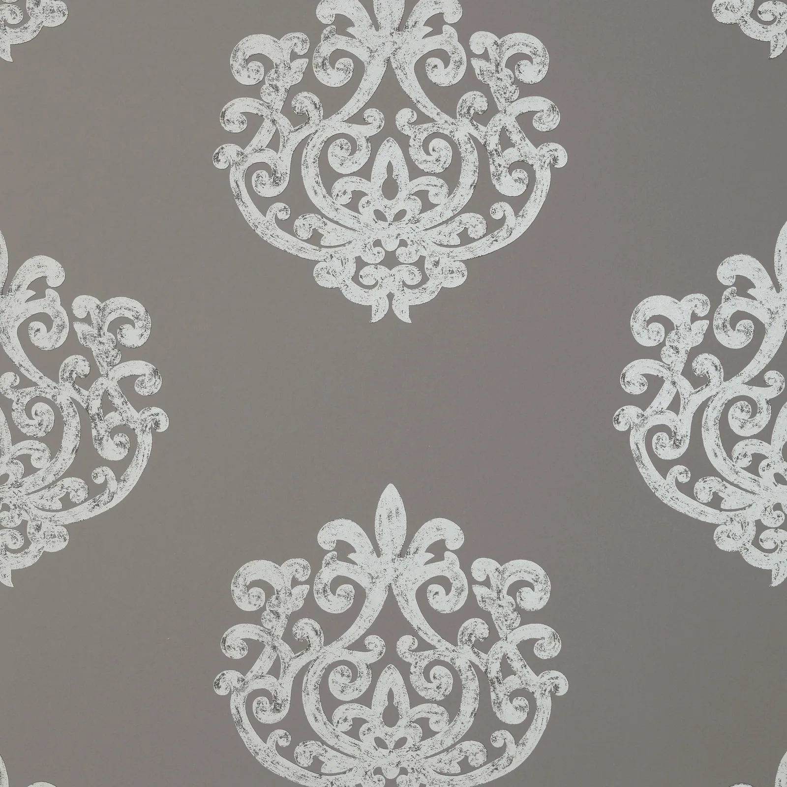 ARRAN - Metallic on Dark Taupe AT1449