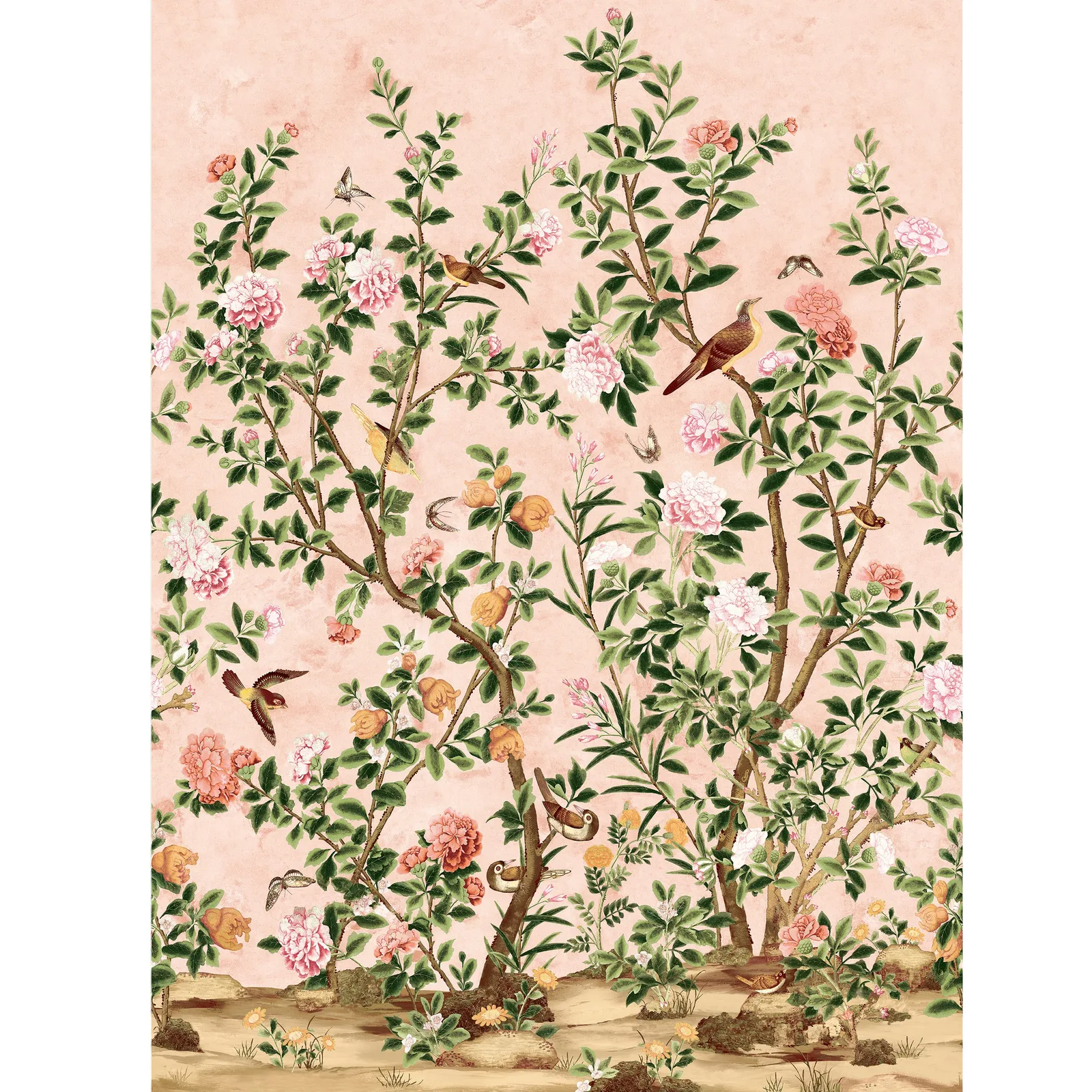 JARDIN BLOOM MURAL - Pink. Фото 1 из 1