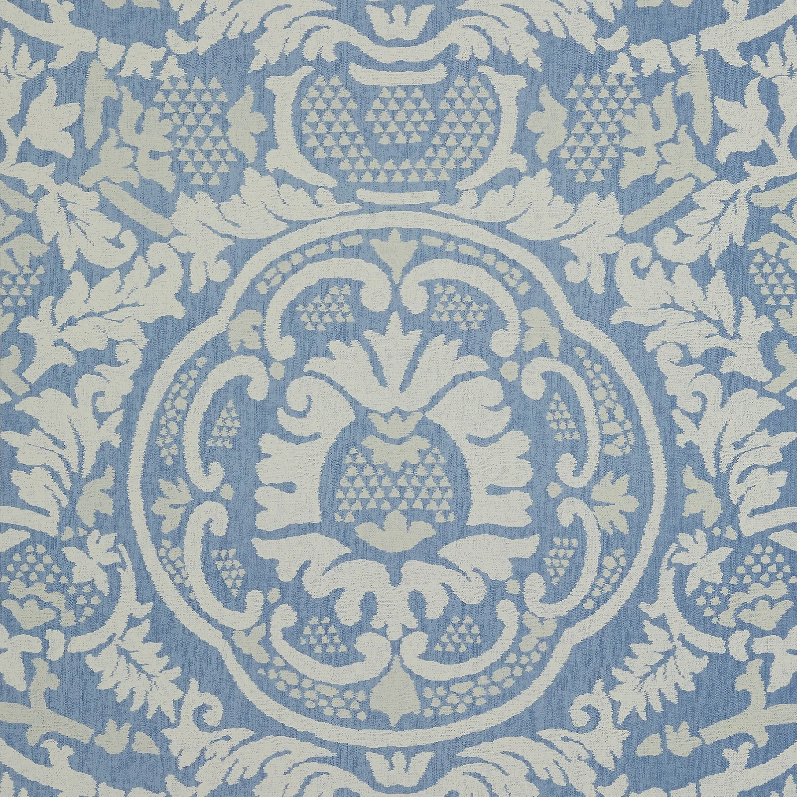 EARL DAMASK - Blue T10837