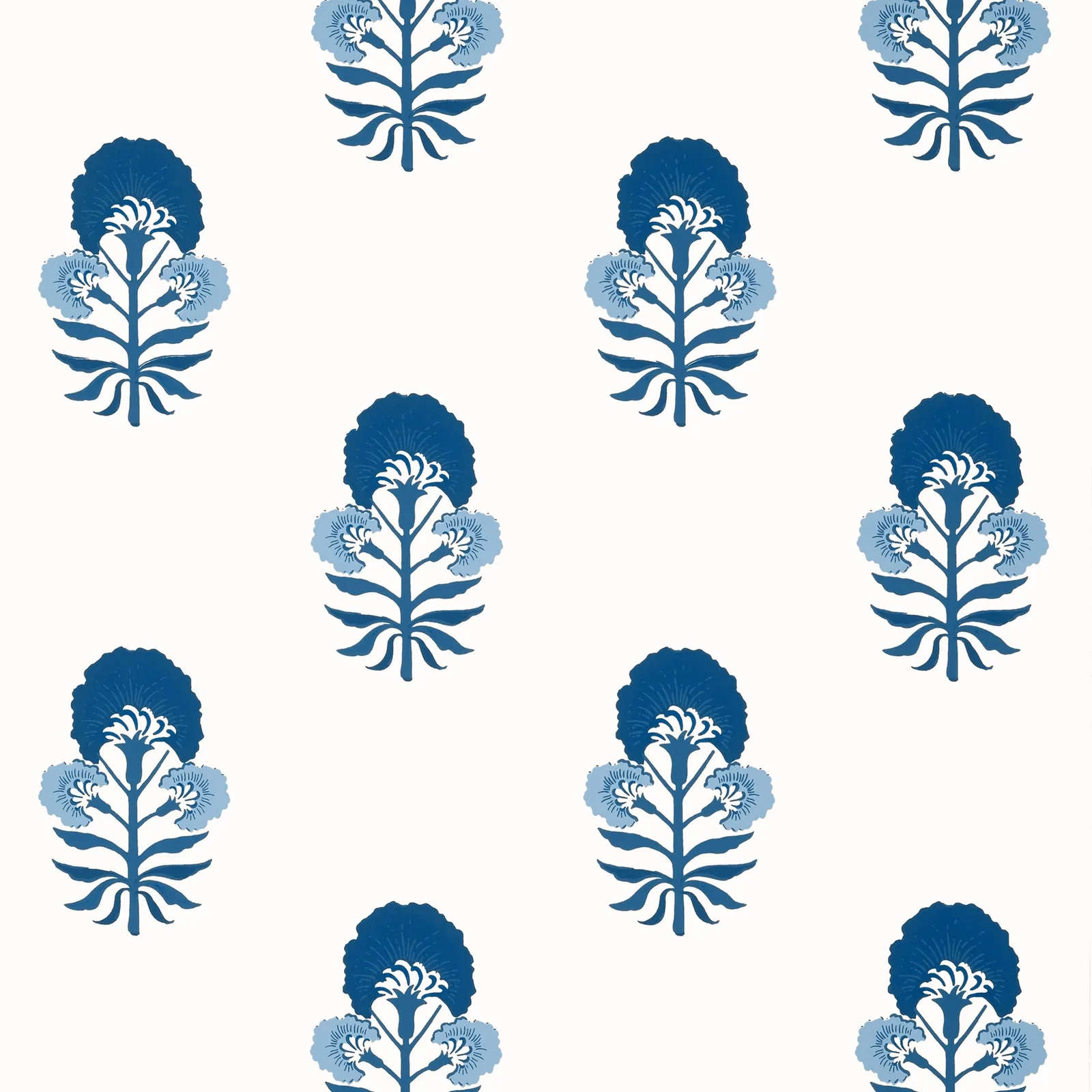 TYBEE BUD - Blue and White T16217