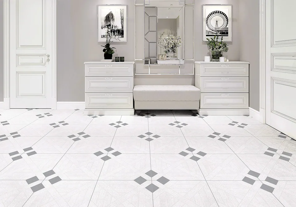 Крета Флори белый / Creta Flori Blanco. Фото 1 из 3