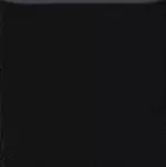 Вставка Ceramica Grazia New Classic Tozzeto  Nero, 3x3, моноколор, чёрная, глянцевая