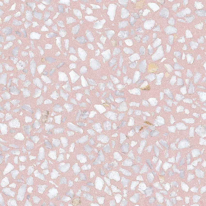 Керамогранит Vives Farnese Amalfi-R Rosa, 29.3x29.3, имитация терраццо, розовый, матовый