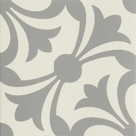 Керамогранит Ceramica Grazia Althaus Lipsia Grigio, 20x20, орнамент, серый, матовый