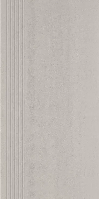 Ступень Paradyz Doblo Grys Stopnica Mat., 29.8x59.8, под камень, серая, матовая