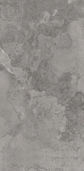 Керамогранит ABK Alpes Raw Lead Lapp.Rett, 60x120, под камень, серый, лаппатированный