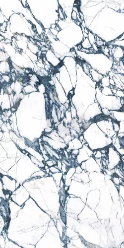 Керамогранит 41zero42 Pulp Blue Double Polished, 60x120, под мрамор, белый, глянцевый