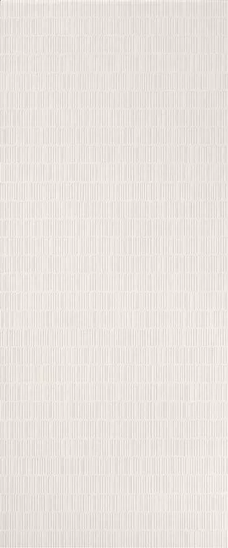 Декор Atlas Concorde Aplomb White Mesh, 50x120, под обои, белый, матовый