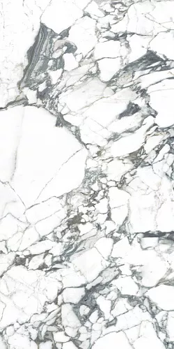 Керамогранит 41zero42 Pulp Green Double Honed, 60x120, под мрамор, белый, матовый